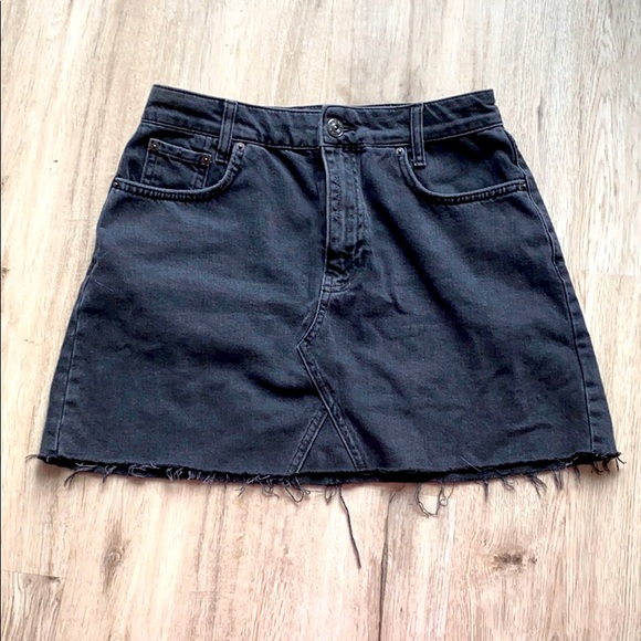 BDG Urban Outfitters Black Denim Skirt - Picture 1 of 2